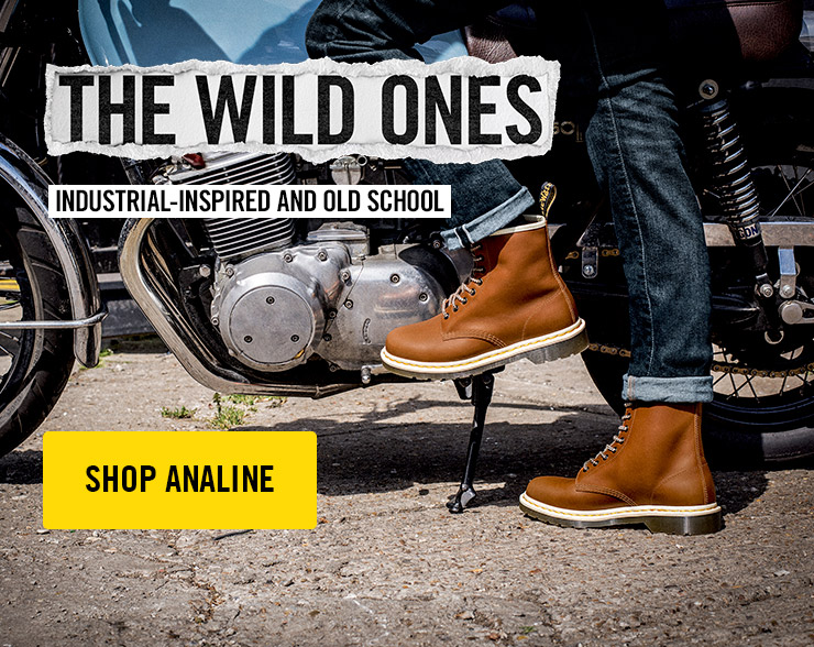 dr martens 1460 oak analine