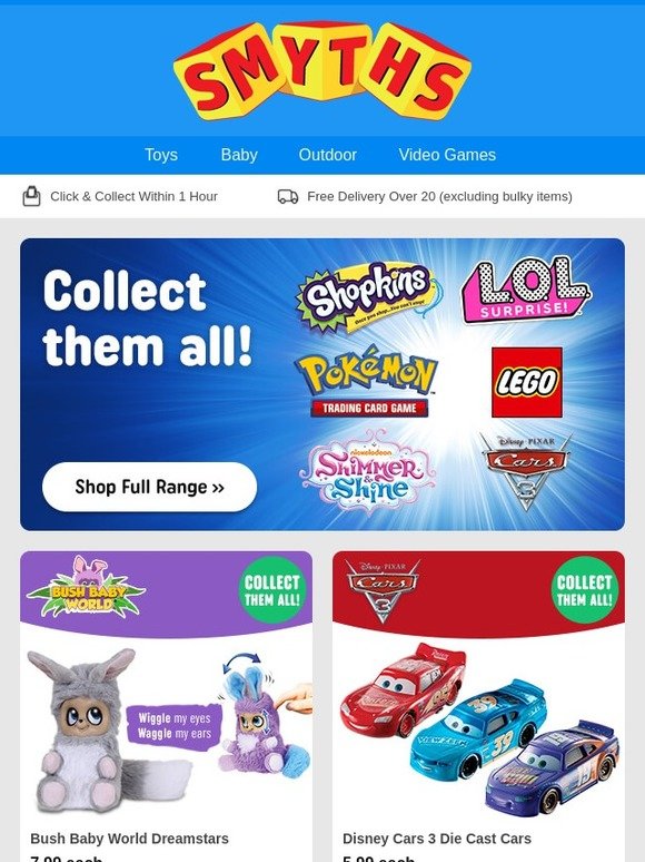 amazon uk smyths toys