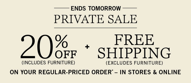 PRIVATE SALE