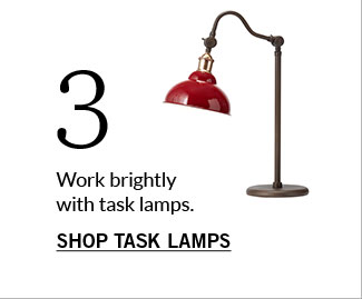 3 SHOP TASK LAMPS