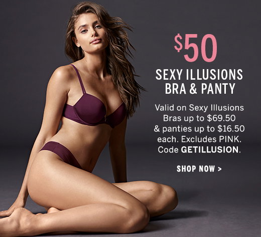 Victoria's Secret $50 Sexy Illusions bra & panty!