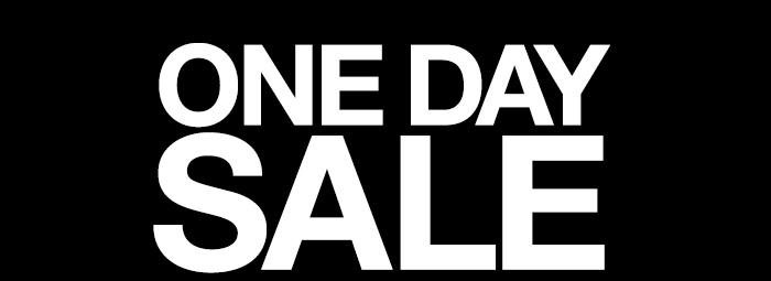 one day sale