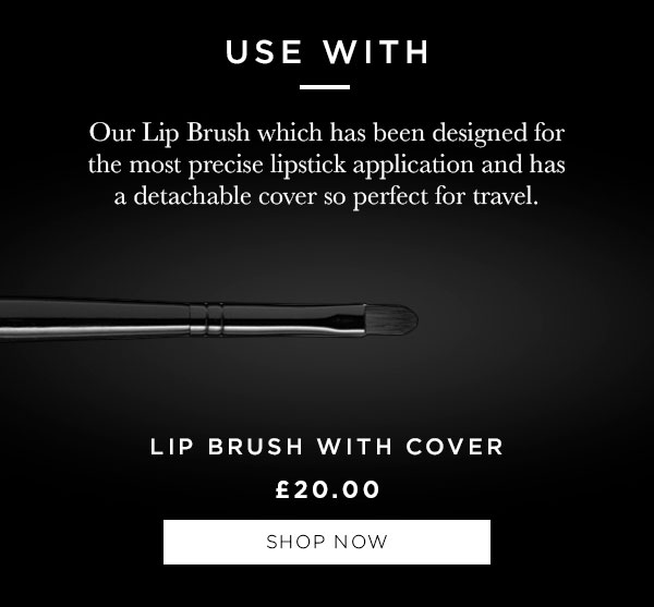 Illamasqua Statement Lipstick Dark Autumn Lipstick Lip Brush