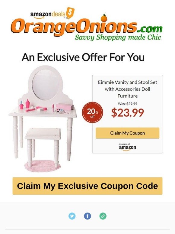 RARE Amazon Coupon- First 100 People to Click ONLY!