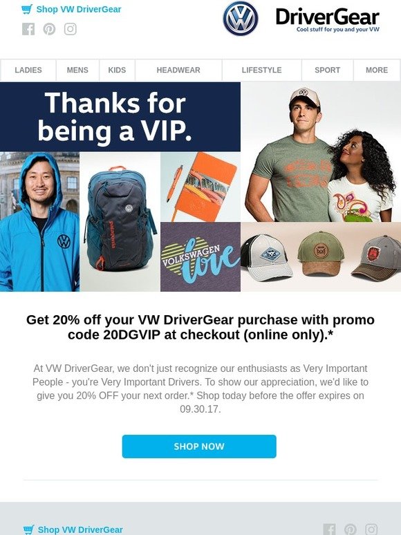 VIP, use your offer before it expires!