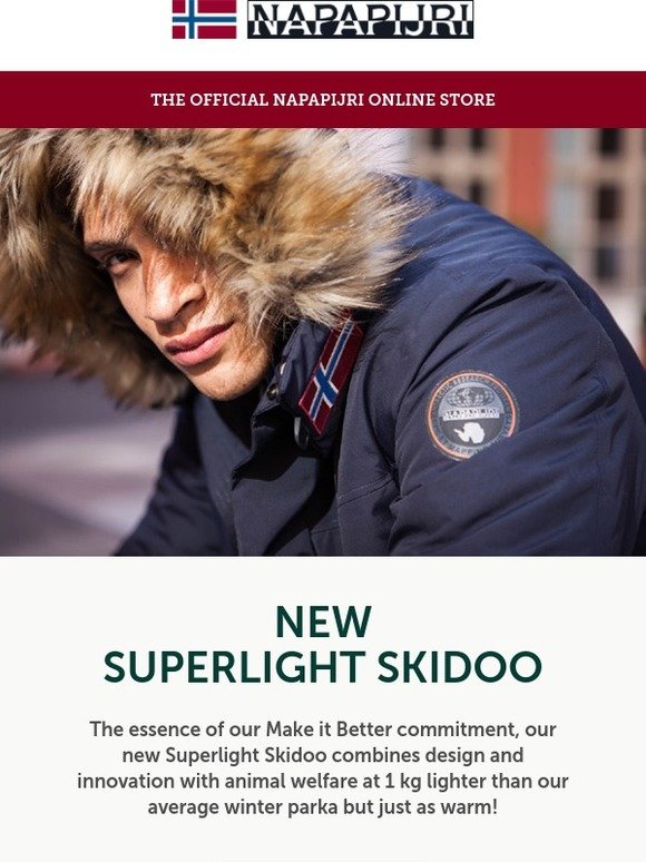 Parka superlight skidoo best sale