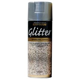 RustOleum RustOleum Silver Glitter Spray Paint 400ml