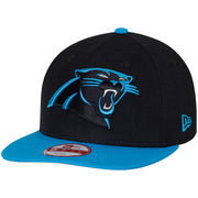 Carolina Panthers New Era Southside Snap Original Fit 9FIFTY Adjustable Snapback Hat - Black