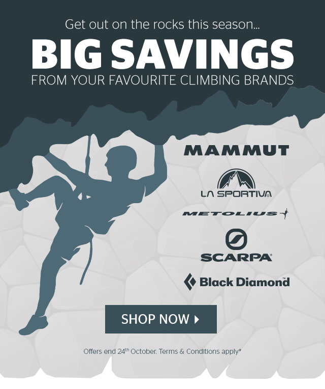 Go Outdoors Big savings from your favourite climbing brands Milled