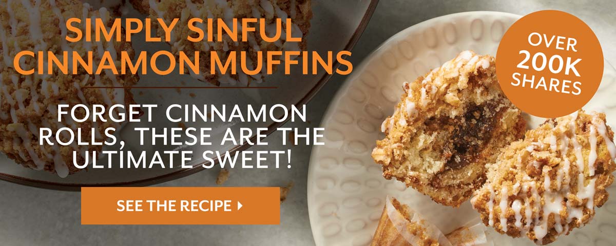 Sinful Cinnamon Muffins Recipe Bundle