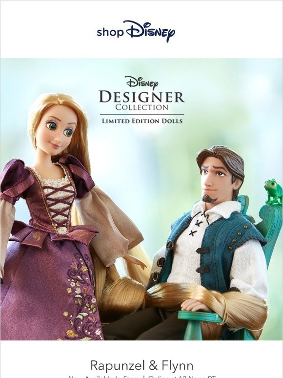 rapunzel and flynn limited edition dolls