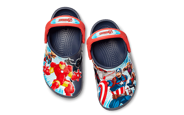 marvel crocs
