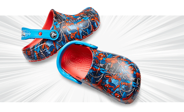 marvel crocs