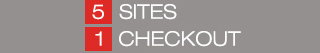 5 SITES 1 CHECKOUT