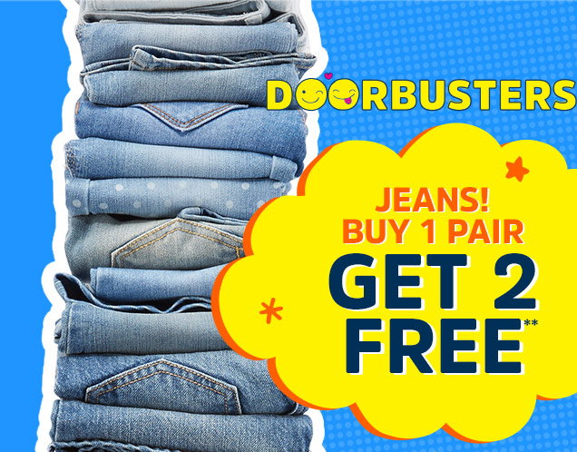 OshKosh B'gosh: $5 tees + Buy 1, get 2 