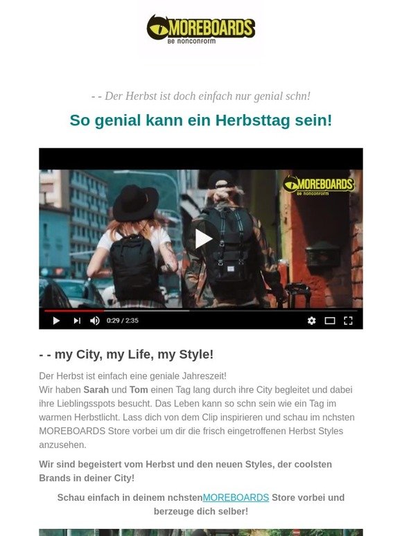 Gkanujxqbyi - Der Herbst 🍂 ist eine unglaublich coole Jahreszeit - schau Dir an wie Sarah und Tom einen Herbsttag in ihrer City verbringen! 🍂