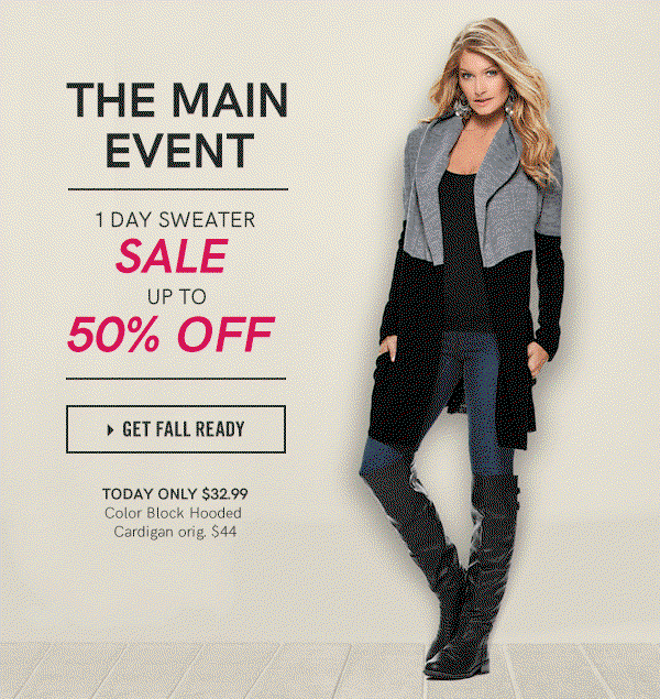 VENUS Fashion: The Main Event: Sweater 