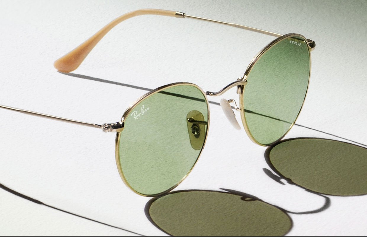 ray ban evolve lenses meaning