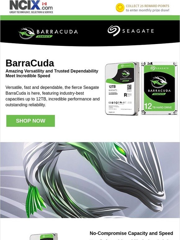 NEW: Seagate 12TB BarraCuda Pro & IronWolf Pro HDD.