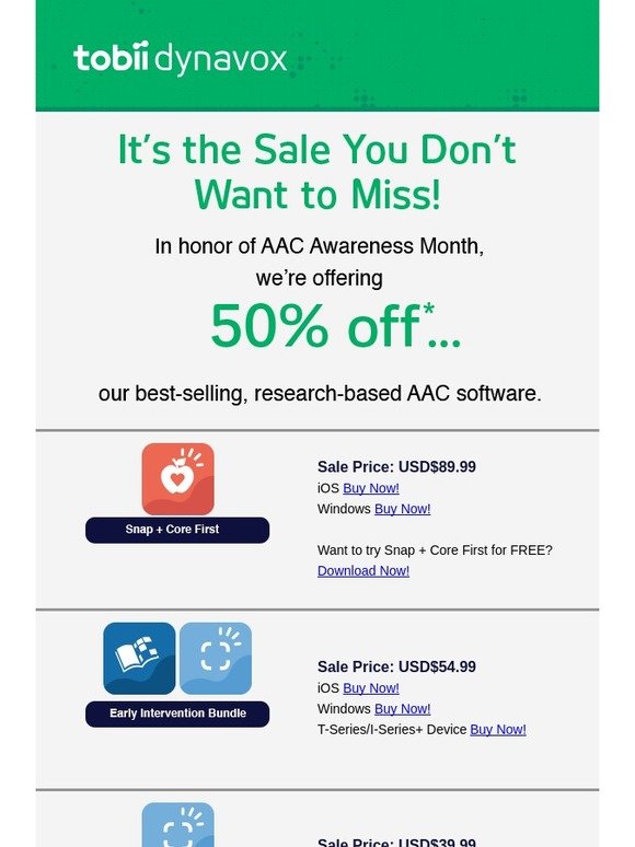50% Off Select Software Starts Now Through October 15th! Learn More