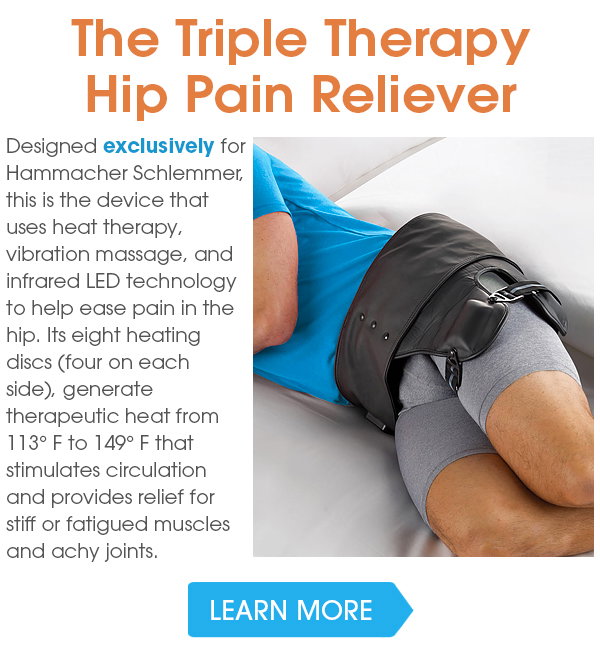 Hammacher Schlemmer: The Triple Therapy Hip Pain Reliever
