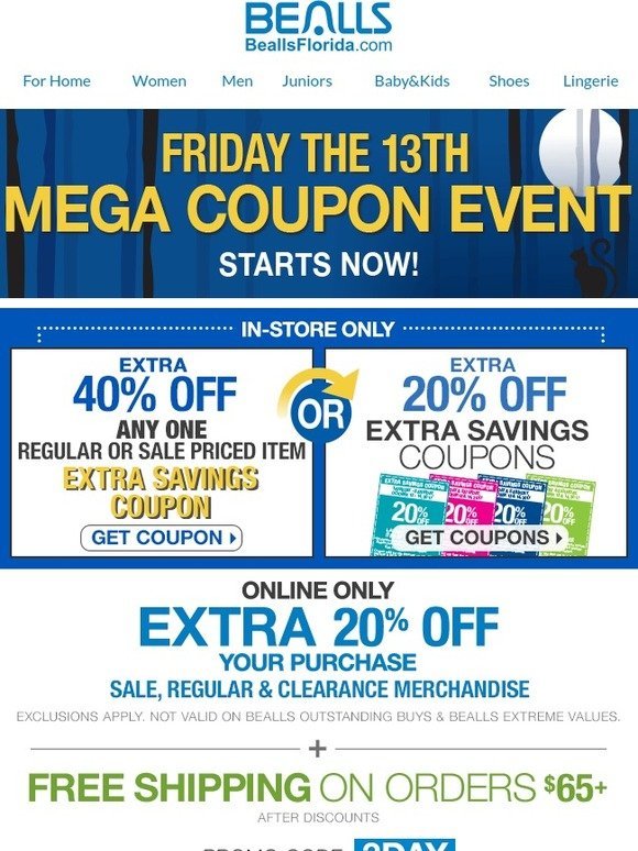 Bealls Florida Bealls Exclusives + Extra Savings Coupons Inside! Milled
