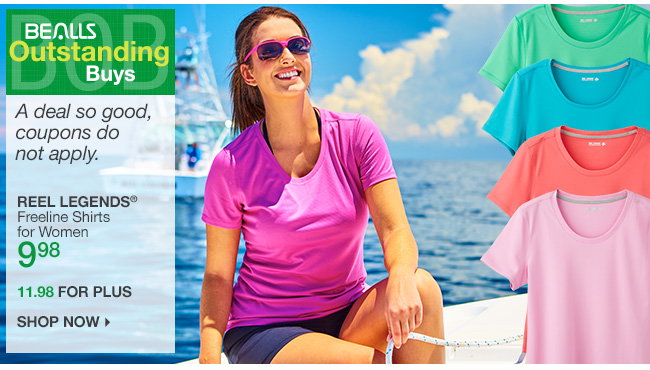 Shop 9.98-11.98 Reel Legends Freeline Shirts