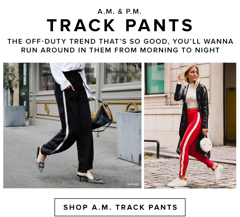 Trending track online pants