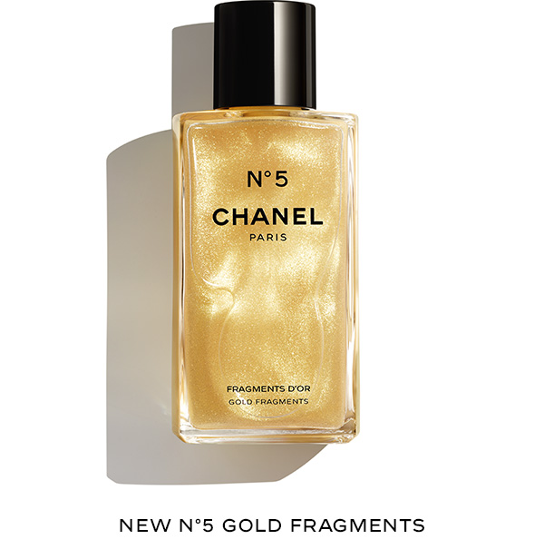 chanel no 5 gold fragments