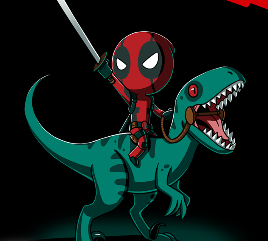 TeeTurtle: NEW Deadpool shirt! 💥