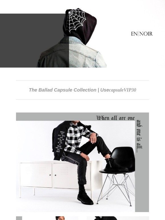 New Arrivals | Limited Ballad Capsule + 30% For VIP Members