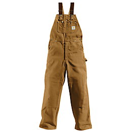 MEN'S DUCK BIB OVERALL/UNLINED