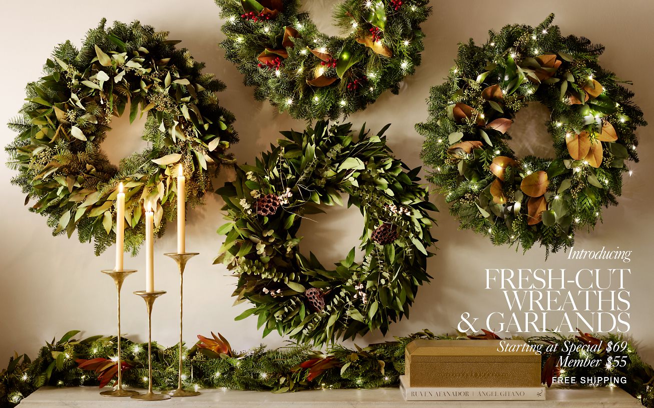 Restoration Hardware Discover the Holiday 2017 Collection Inspired