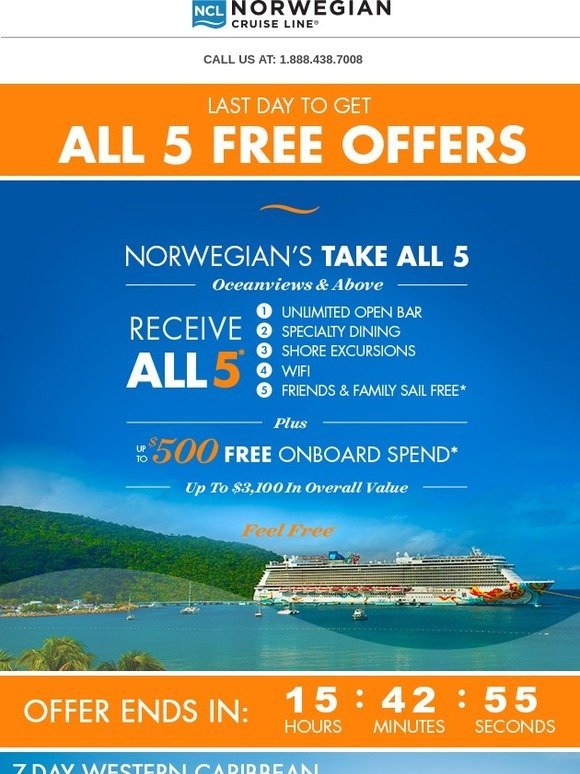 discount norwegian cruises