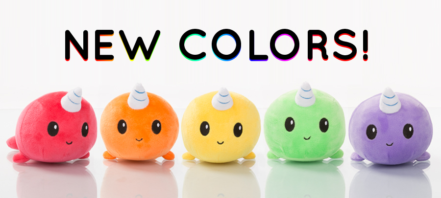 krew plushies rainbow