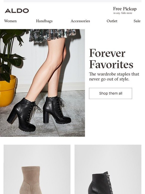 ALDO Shoes Tried &amp; true picks to wear now and later Milled