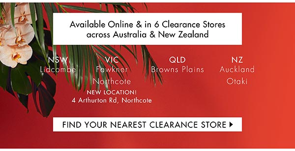 Find Your Nearest Clearance Store