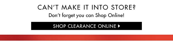Shop Clearance Online