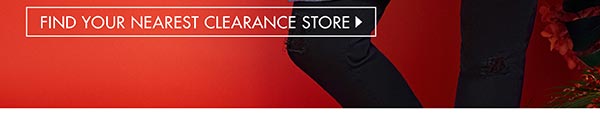 Find your nearest Clearance Store