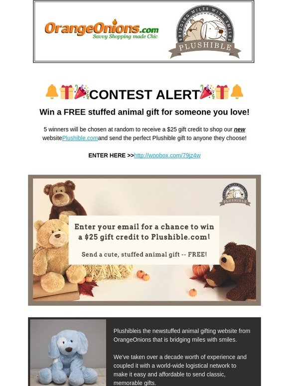 🔔🎁🎉 Special Contest Alert for all OrangeOnions Fans!! 🎉🎁🔔