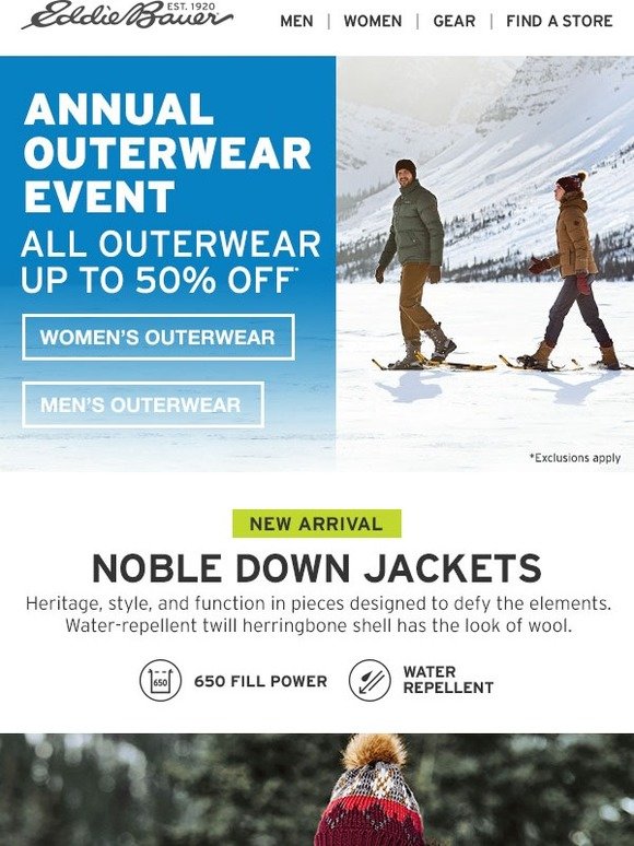 mr noble down parka