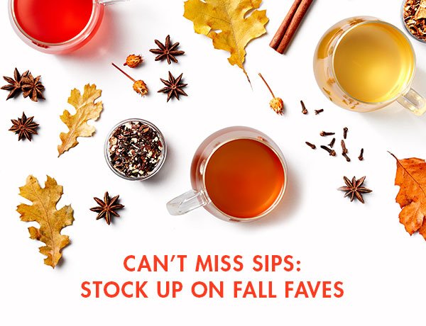 Stock Up on Fall Faves