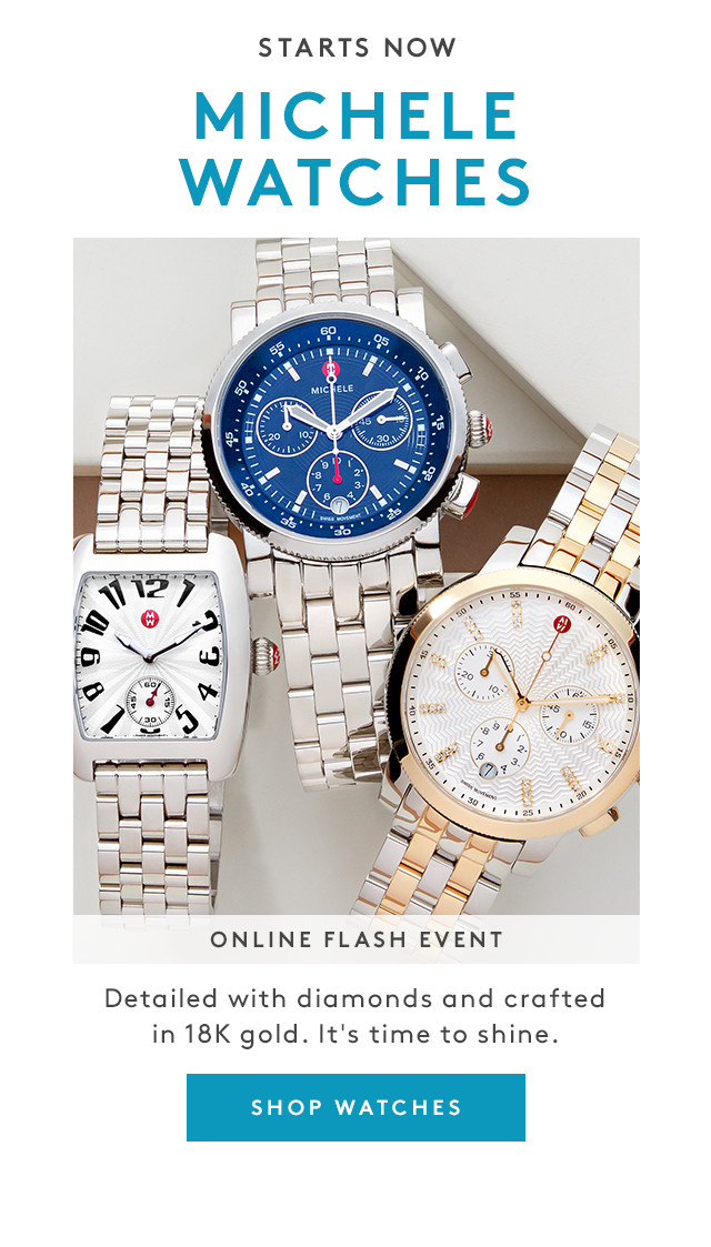 Nordstrom rack discount michele watch event