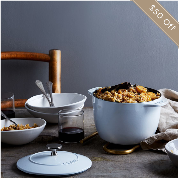 Food52: Only 300 left! Our limited-edition Food52 x Staub Rice Cooker in  white.