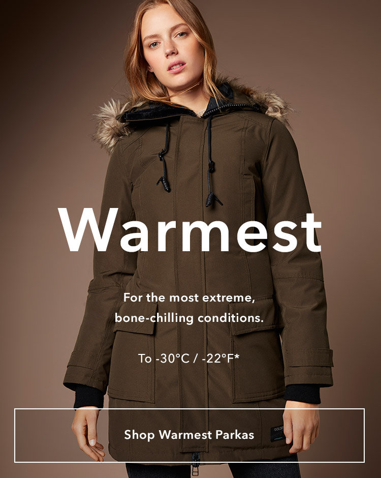 aritzia warmest parka