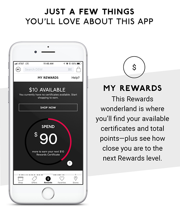 dsw rewards