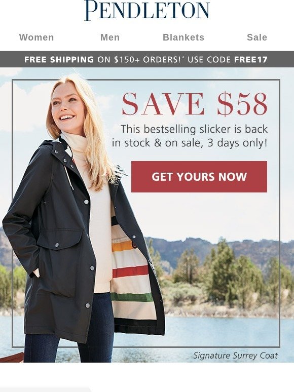 Pendleton Woolen Mills: The coat 