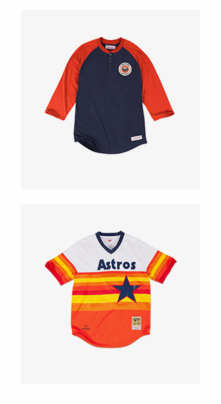 Gearing Up for Game Day. Mitchell & Ness Houston Astros