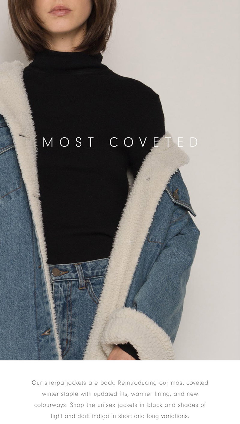 OAK + FORT: Our Most Coveted Jacket 