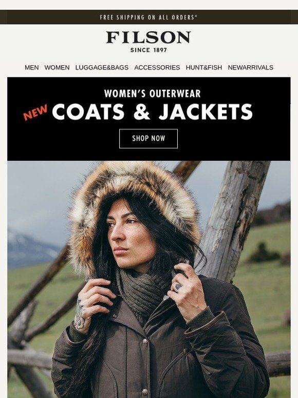 filson alaska down parka